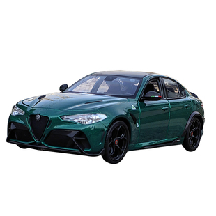 比美高1:18阿尔法罗密欧Giulia GTAm合金汽车模型摆件成人玩具