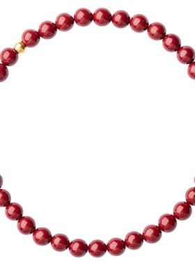 2026年马生肖本命年朱砂手链素圈