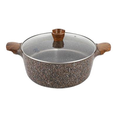 fas花岗岩色麦饭石色不粘锅家用