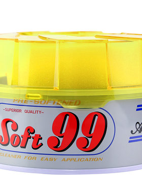 Soft99高级软蜡油蜡去污抛光车蜡