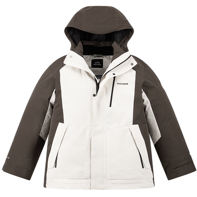 【商场同款】太平鸟男装连帽撞色羽绒服冬新款御寒外套B2ACF4519