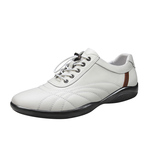 男士真皮白色休闲皮鞋头层牛皮软底小白鞋软牛皮旅游鞋运动休闲鞋