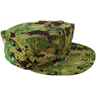 美国进口USMC NWU AOR2 军版数码八角帽 小兵帽战术帽平顶帽