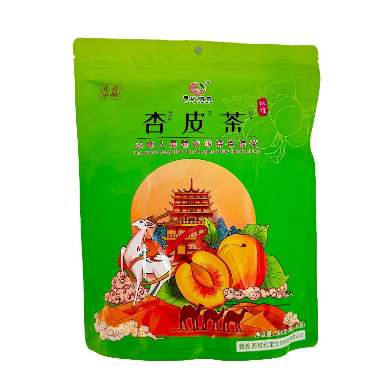 月牙清品杏皮茶原料敦煌手工自熬