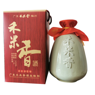 梅州平远老八尺禾米香酒1.5L高度白酒小锅米酒原酒窖藏纯粮食米酒