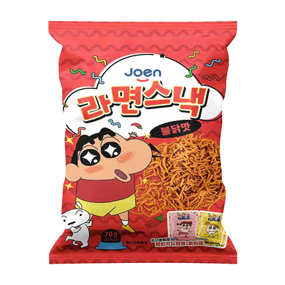 韩国进口小新火鸡味脆脆面