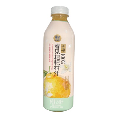 盒马春见耙耙柑汁关山樱花树莓饮