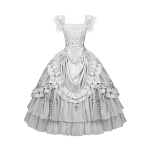 来信与诗·仿生人形｜WP原创副牌哥特胸衣sk鱼尾套装多穿重工lo裙