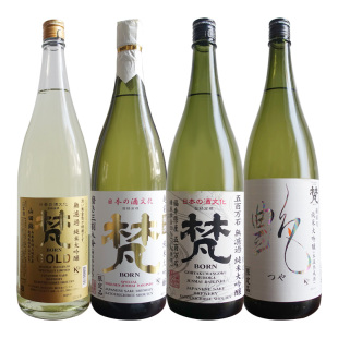 梵五百万石/GOLD黄金/艳/三割8分特撰纯米大吟酿原装进口日本清酒