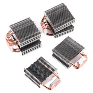 半导体制冷片散热器 DIY电子12706 二管三管四管六管 2/3/4/6铜管