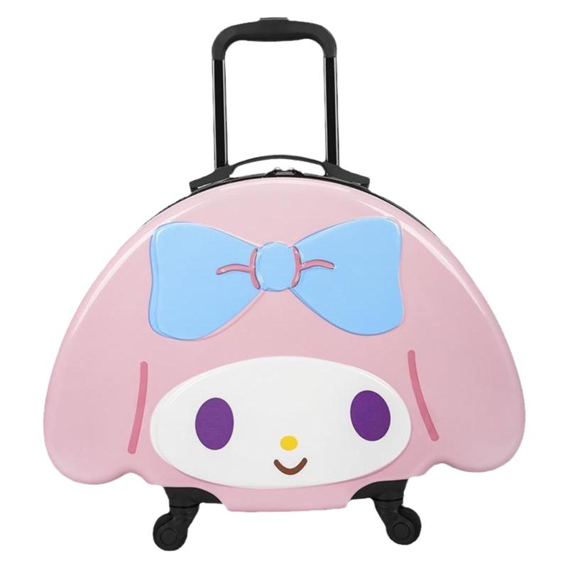 可爱美乐蒂行李箱女小型轻便20寸粉色卡通拉杆箱高颜值旅行登机箱