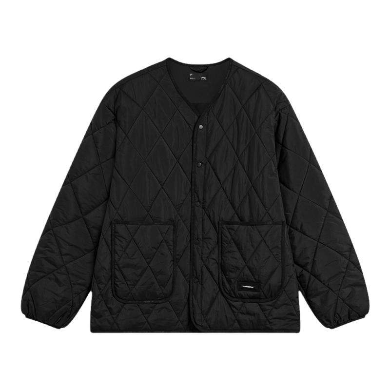 Lining/李宁正品CF溯放肆趣野男女同款防泼水抗静电短棉服AJMT243