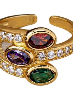 2026新款复古开口戒指轻奢指环