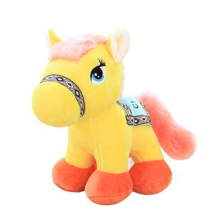 海利伟仿真小马公仔玩偶毛绒玩具儿童安抚陪伴马布娃娃生肖玩偶女