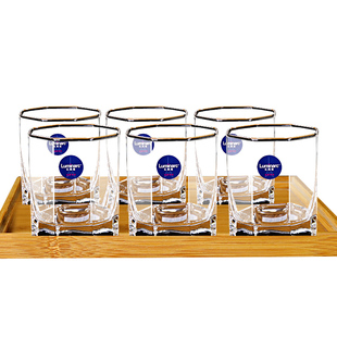 乐美雅玻璃杯茶杯家用耐热泡茶杯防爆耐高温绿茶杯女夏季喝水杯子