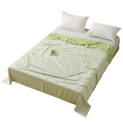 眠屿巷夏凉被竹纤维毯子冰丝凉感