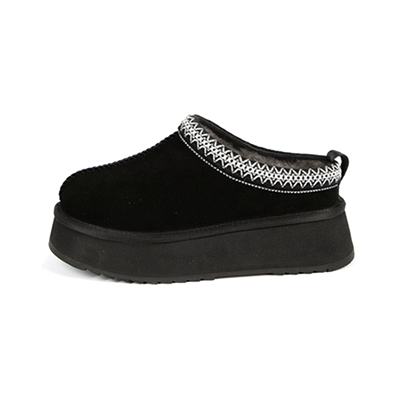 WAYNEFLEX休闲平跟毛半拖