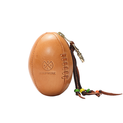 头层牛皮钥匙包复古手工耳机包