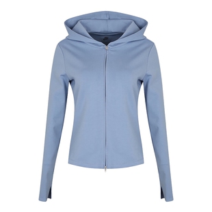 Nike耐克女子运动外套26秋新品双拉链修身连帽针织夹克IM8380-486