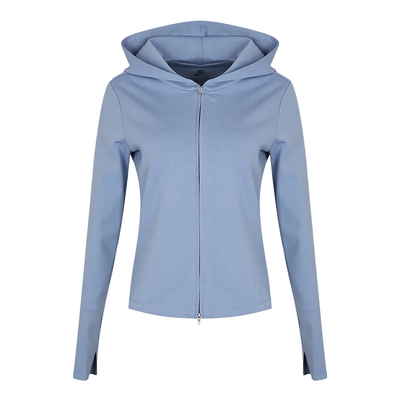 Nike耐克女子运动外套26秋新品双拉链修身连帽针织夹克IM8380-486