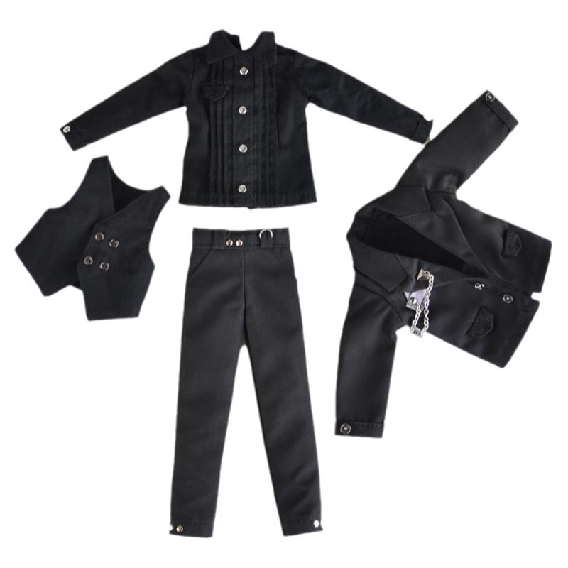 ob22娃衣 西装套装 长裤马甲衬衫素体娃娃衣服bjd小布YMY男体ob23
