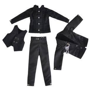 ob22娃衣 西装套装 长裤马甲衬衫素体娃娃衣服bjd小布YMY男体ob23