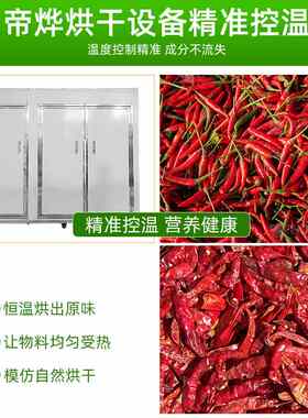 帝烨中药材食品烘干机腊肠果蔬菌菇干燥机房小型多功能箱式