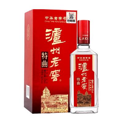 泸州老窖特曲52度白酒375ml×1瓶