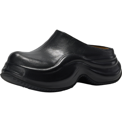 Rosa Bianca厚底增高包头半拖女2026年春季新款外穿一脚蹬懒人拖