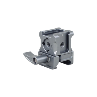 喜乐途三头冷靴转接件适用大疆稳定器RS2/RSC2/RS3/RS3mini/RS3PRO/RS4/RS4PRO/RS4mini拓展补光灯监视器配件