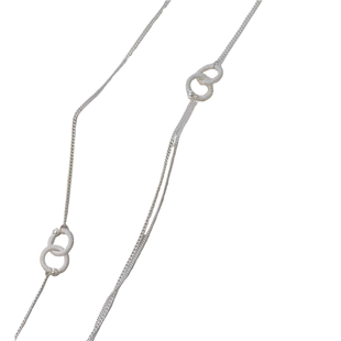 【白露 一寸十里】长款花丝项链纯手工编织原创小众设计非遗工艺