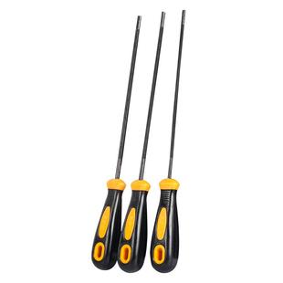 油锯锉刀链条锯锉刀伐木锯手持圆锉锯磨链条专用3.2/4.0/4.8/5.5