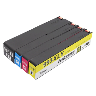 适用惠普HP993X墨盒HP P77740 E77650 77940 E77660 MFP 777z 774dn 777 772dn 779dn页宽机墨盒993X墨水盒