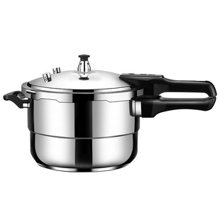 金喜福多宝家用304不锈钢防爆高压锅加厚燃气电磁炉通用压力锅