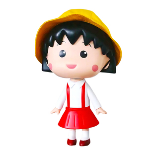 大号樱桃小丸子手办摆件40cm樱桃子玩偶公仔居家客厅玄关装饰现货