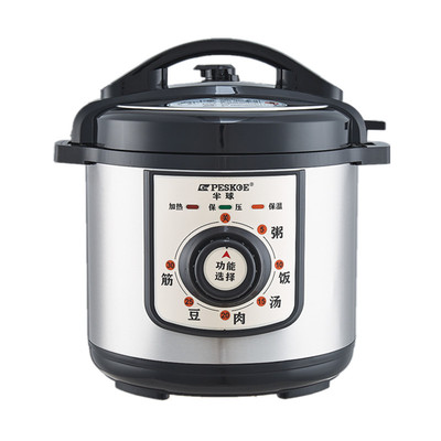 半球电压力锅家用3L4L5L6-13L304不锈钢胆机械高压锅饭煲旋钮正品