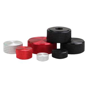 圆形手拧螺母扁头铝合金CD纹光盘面装饰螺帽滚花矮身螺丝帽M3-M8