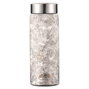 希诺纯钛保温杯钛杯2026新款便携茶杯口袋杯真空双层商务礼品杯子