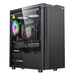 AMD锐龙R5 9600X A400专业图形工作站电脑平面设计师组装台式主机3D建模渲染UG视频剪辑影视后期制作制图绘图