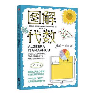 图解代数 凯蒂 斯特克尔斯著 覆盖代数12大核心领域 打通“小初高”代数知识体系 让你“看见”代数的图解书！ 中信出版社 正版