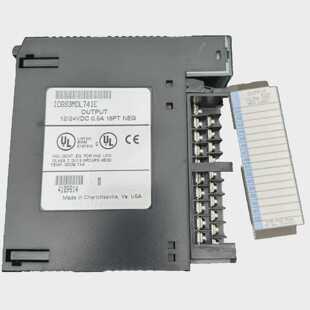 General Electric Fanuc IC693MDL741E 12/24VDC 0.5A 16PT Neg O