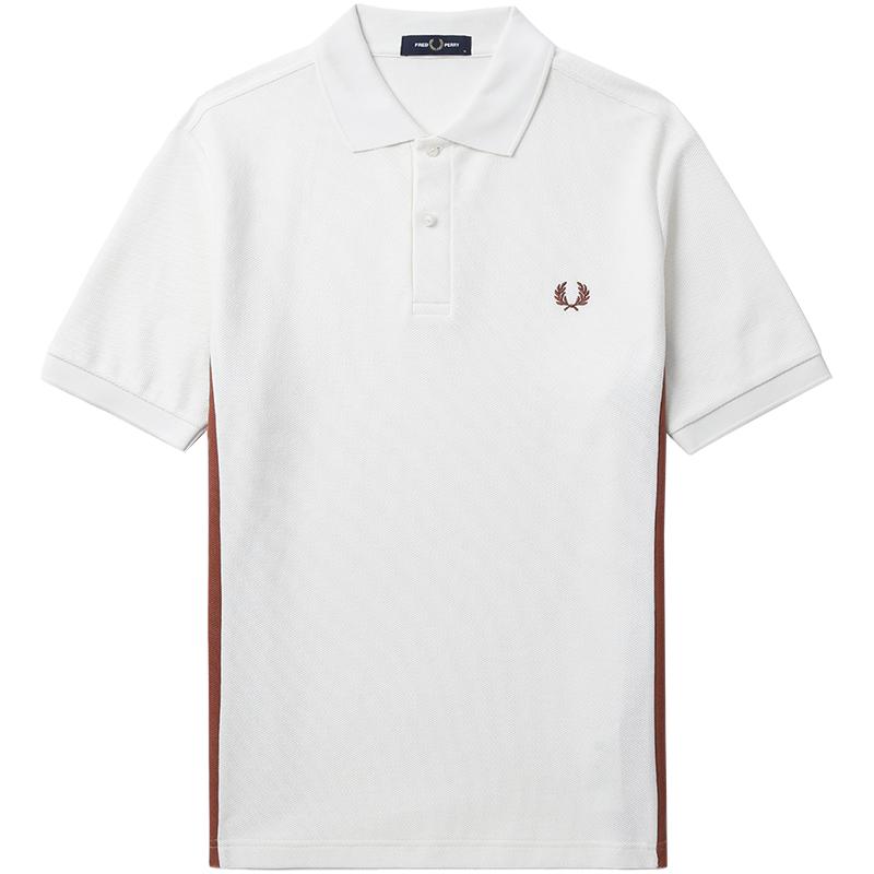 FRED PERRY男士休闲POLO衫夏季商务拼色宽松麦穗短袖潮M9875