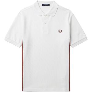 FRED PERRY男士休闲POLO衫夏季商务拼色宽松麦穗短袖潮M9875