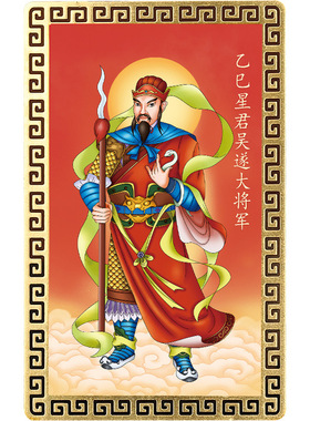 2025蛇年本命年吴遂大将军金卡吉祥物属蛇猪猴虎太岁铜卡化害
