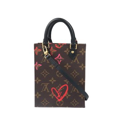 中古9新LV路易威登PETITSACPLAT二手奢侈品包包