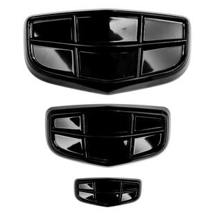 吉利帝豪GS/GL博越博瑞缤瑞缤越远景X1X3/X6黑化车标改装方向盘贴