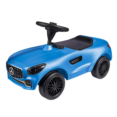 奔驰波比车德国原装进口车BIG bobby car蓝色1岁溜溜儿童扭扭车