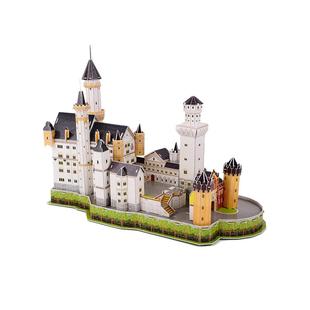 德国新天鹅城堡立体拼图diy拼装模型3D纸模著名建筑地标益智玩具