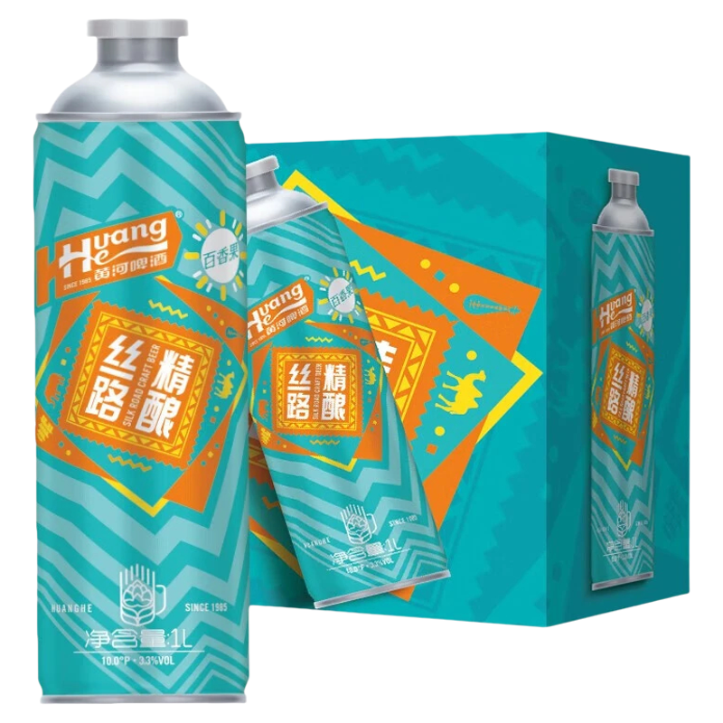 黄河啤酒丝路精酿百香果味原浆