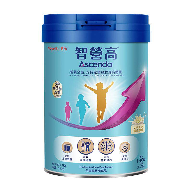 【自营】惠氏Ascenda火箭罐850g